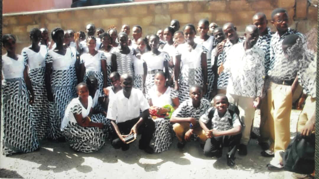 Leading Vision community members gathered during an outreach activity