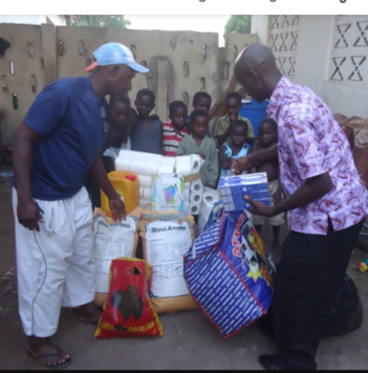 Essential supplies delivered during outreach