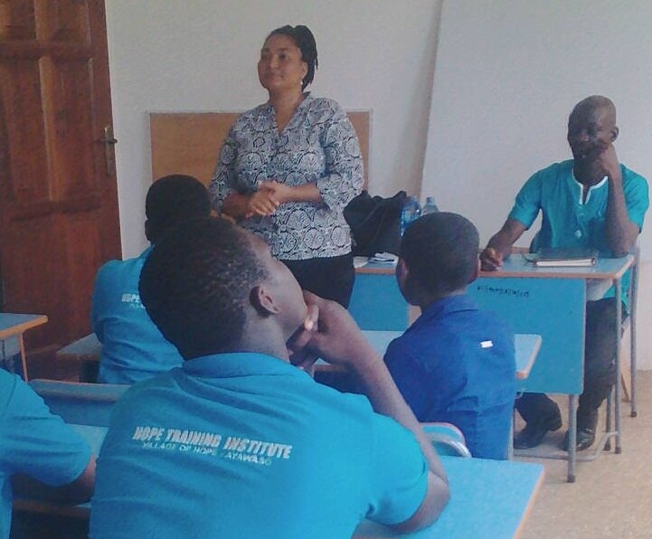 Group outreach and community support activity